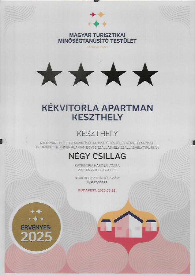 Kekvitorla Apartman Keszthely Exterior foto